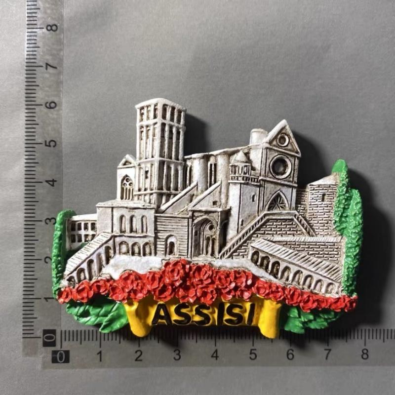 Italy 3D Fridge Magnets, Travel Souvenir Fridge Magnets, Handmade Fridge Magnets, Decorative Fridge Magnets