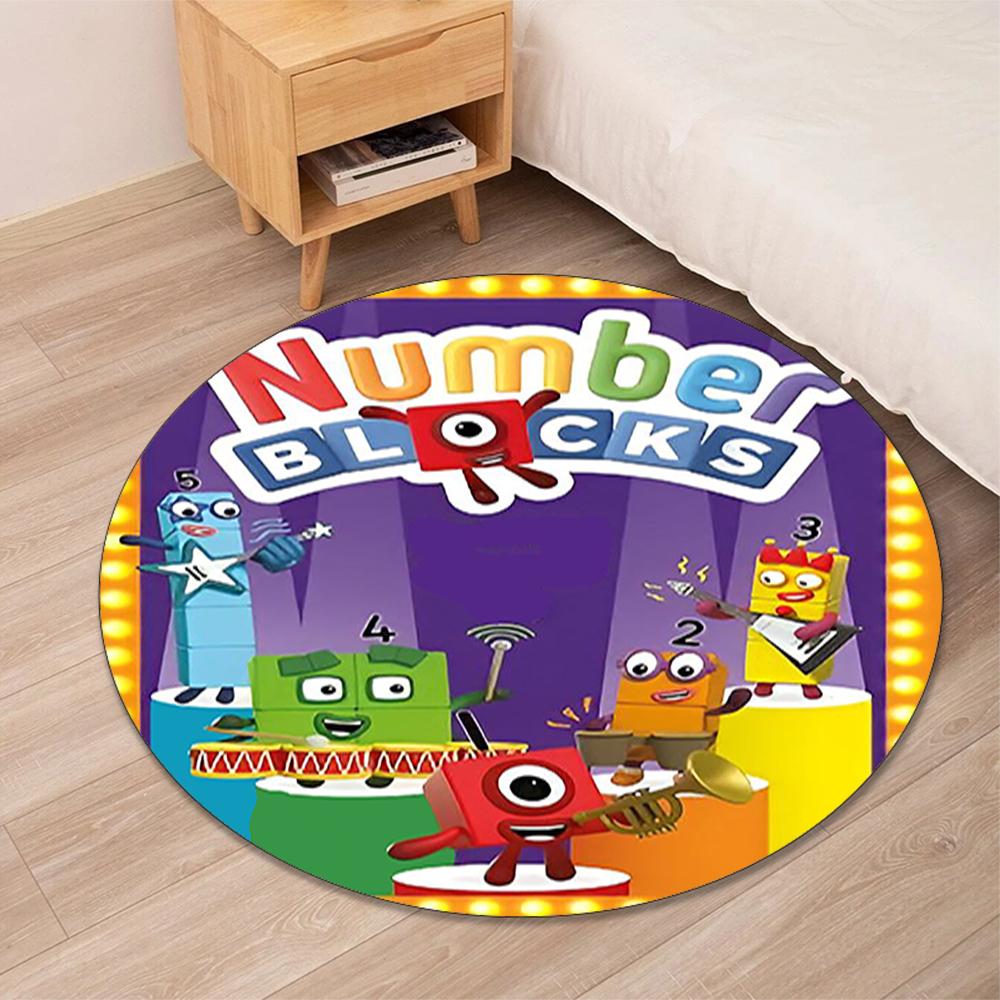 Numberblocks Spausdintas Apvalus Kilimas Kilimas Kėdės Kilimas Plotinis Kilimas Įėjimo Durų Kilimėliai, Biuro Kėdėms Svetainei Miegamajam Virtuvei.