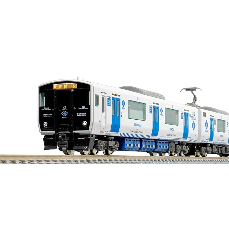 

green max N gauge JR Kyushu BEC819 series 0+100 (Kashii Line) 4-car train set (with power) 31784 model railway train