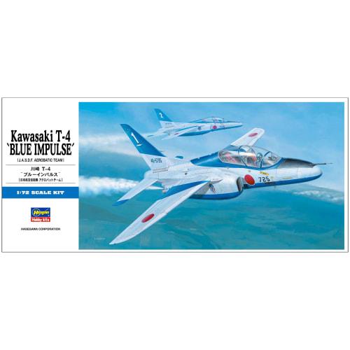 Hasegawa 1/72 Air Self-Defense Force Kawasaki T-4 Blue Impulse 2002 Plastic Model D11