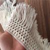 NEW Beige Crocheted Cotton Tassels Lace DIY Curtain Brow Sofa Set Hem Handmade Crafts Puppet Show Clothing Production Materials