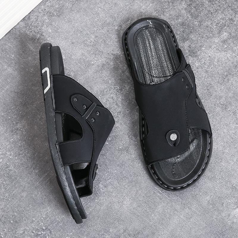 Men Sandals Holiday Men Shoes Shiny Slippers Designer Gold Patent Leather Luxury Summer Slides Mirror Walking Beach Shoe