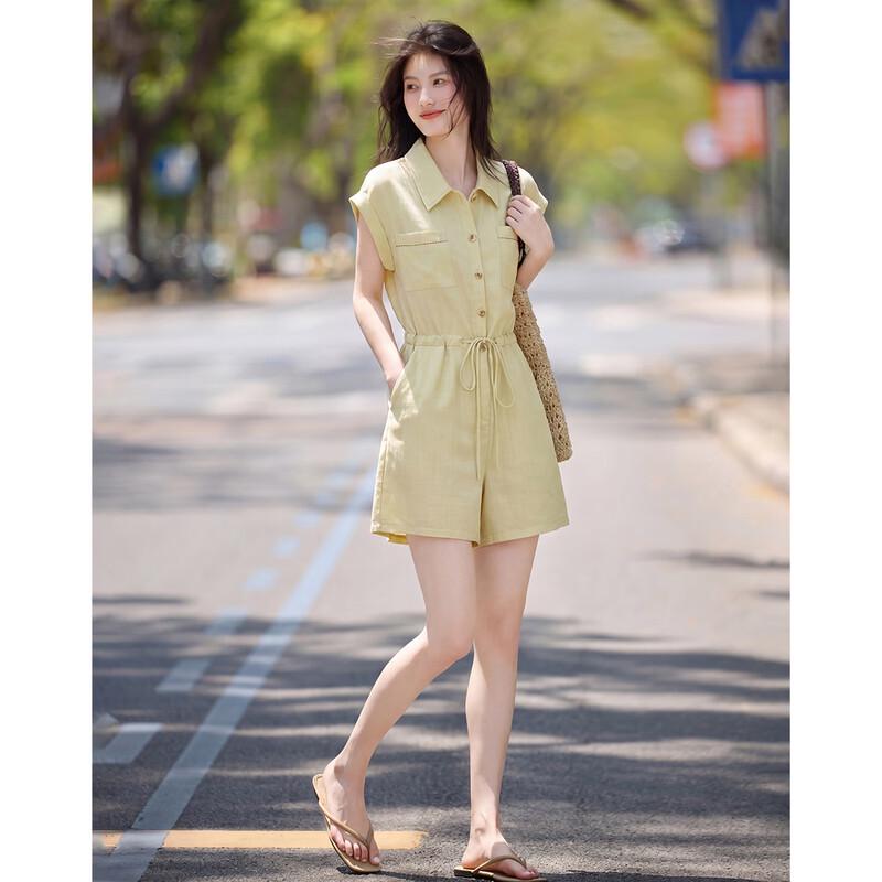 Women's Lyocell Short Romper