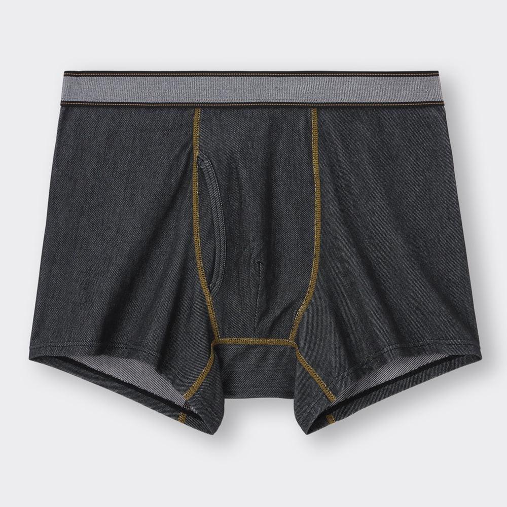 GU  Boxer  Shorts  (regular  Rise)  (denim-like)