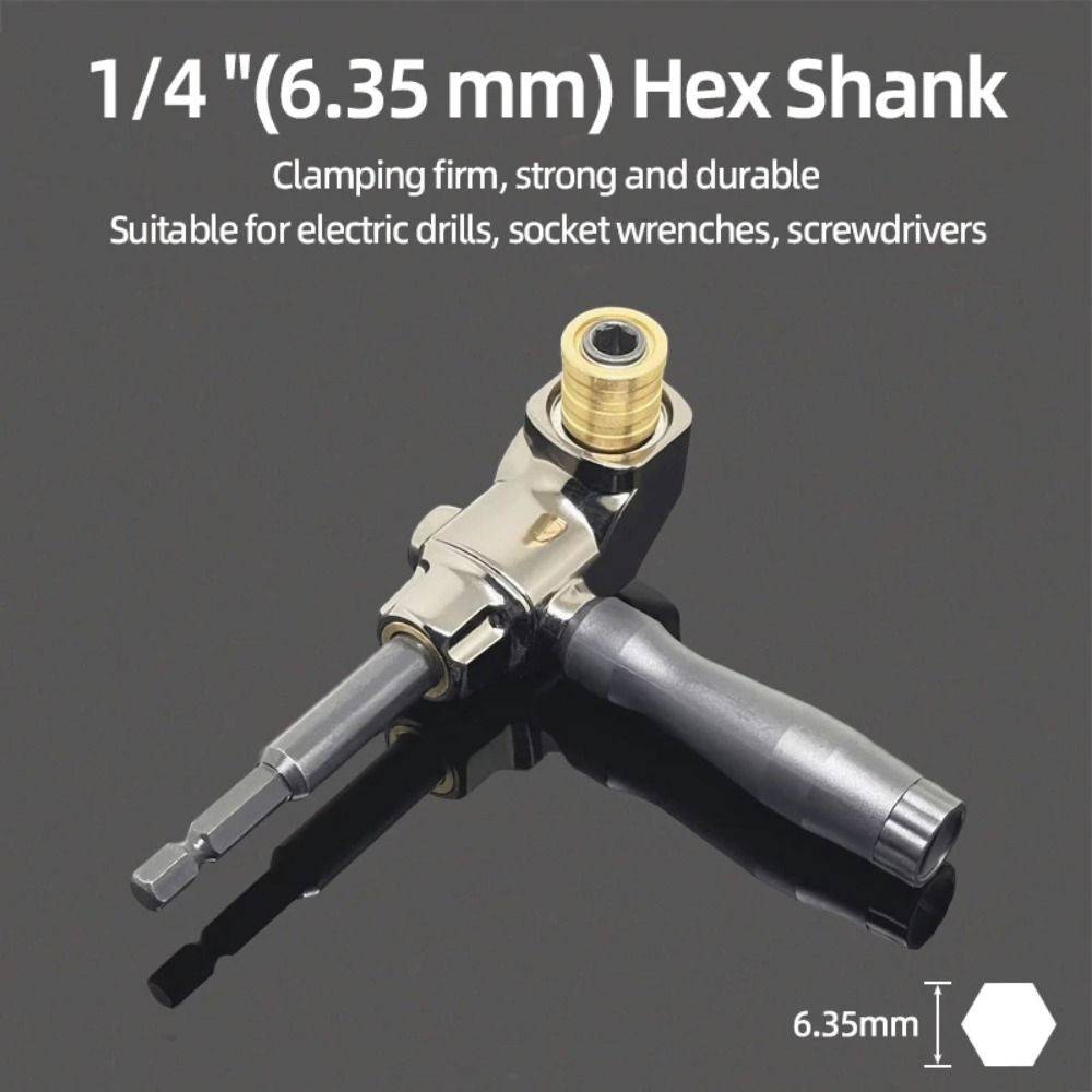 90 Degree Rotation Electric Drill Corner Device Electric Drill Driver  Electric Drill