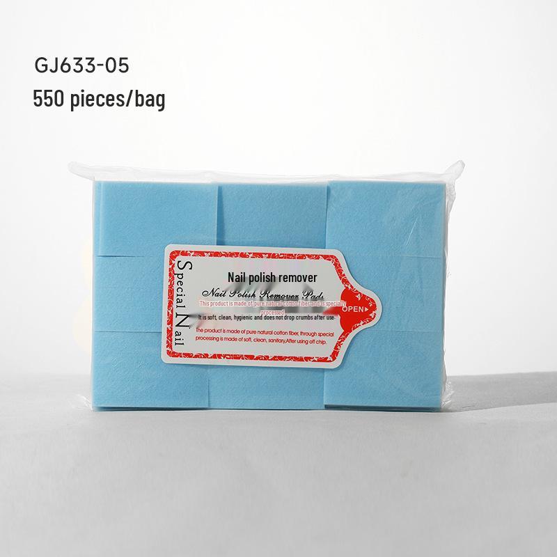 Lint-Free Nail Polish Remover Pads - Professional Cotton Pads for Nail Salons