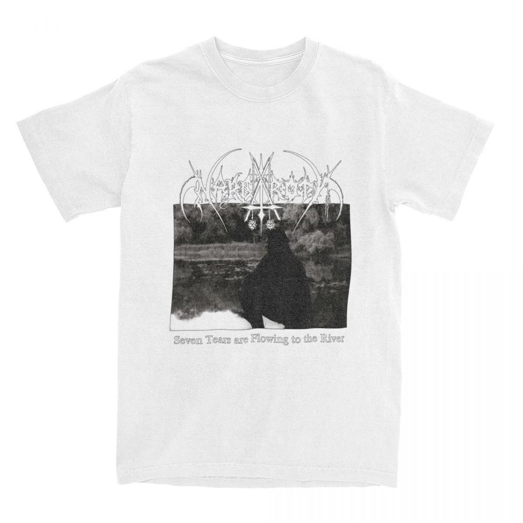 Black Metal T Shirt Men Women Cotton Vintage Round Neck Tees Short Sleeve Tops Graphic Printed Large Size T shirt