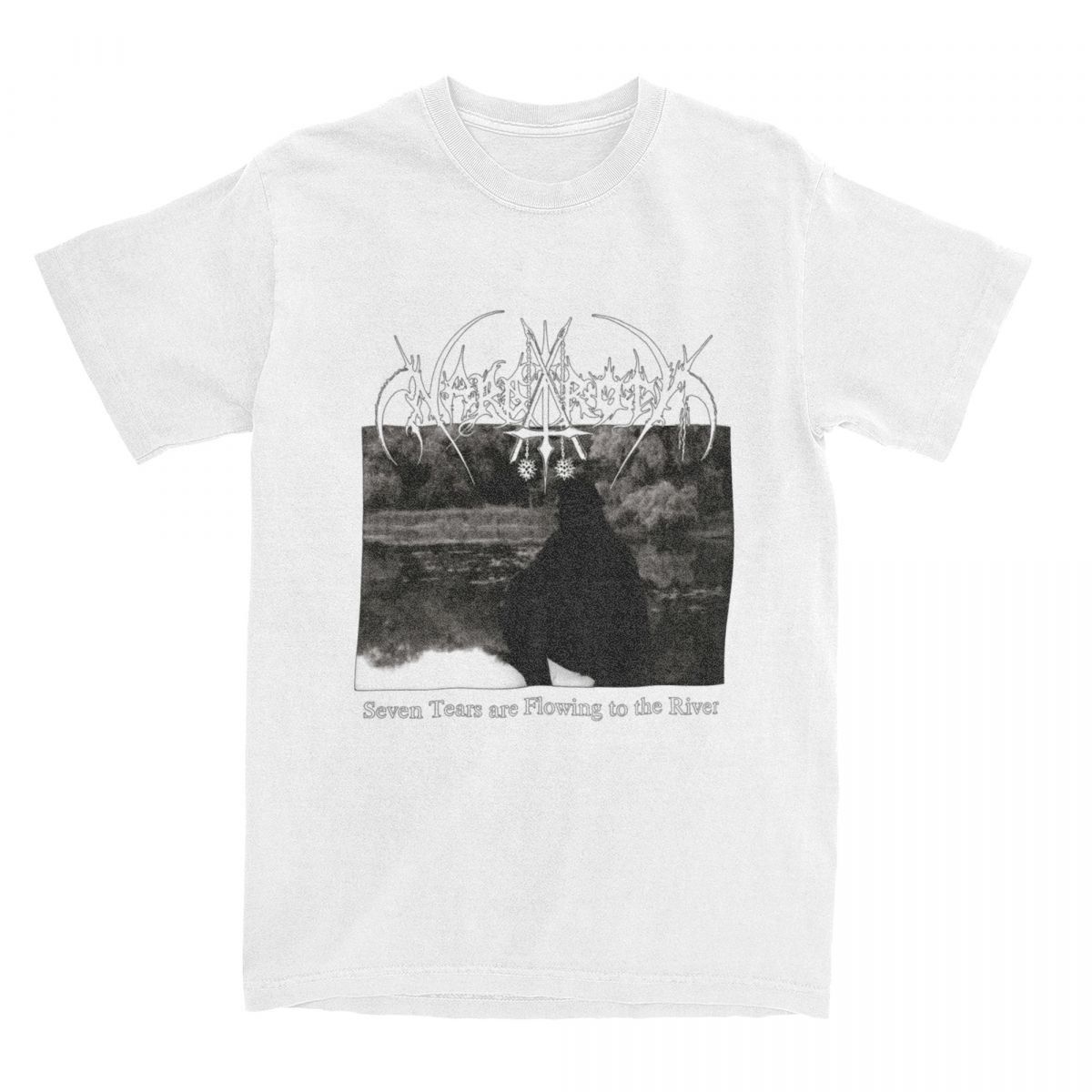 

Футболки Burzum Band Black Metal для отдыха, винтажные, мужские и женские, с коротким рукавом, свободного покроя, уличная одежда, хлопковые, Harajuku, унисекс XXXXXL