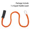 Kajakpaddel-Leine Verstellbar Verschleißfest für Kajak Kanu Dehnbar Kajakpaddel-Leine Paddelhalter Werkzeug-Lanyard