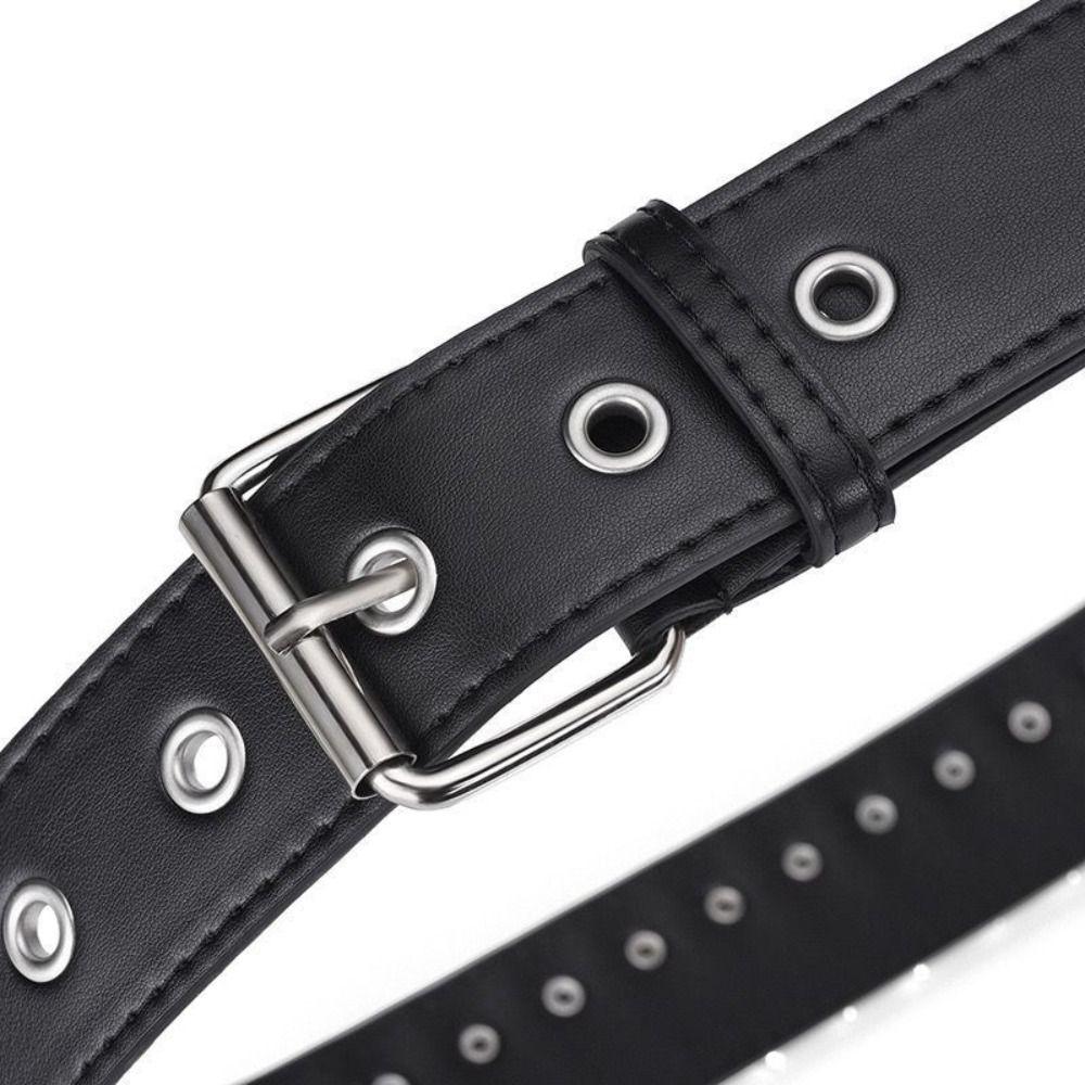 PU Material Women's Leather Belt Needle Buckle Casual Waist Belt  Pants Decoration