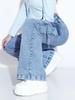 European-American Fashion Women's Stretch Washed Casual Denim Pants