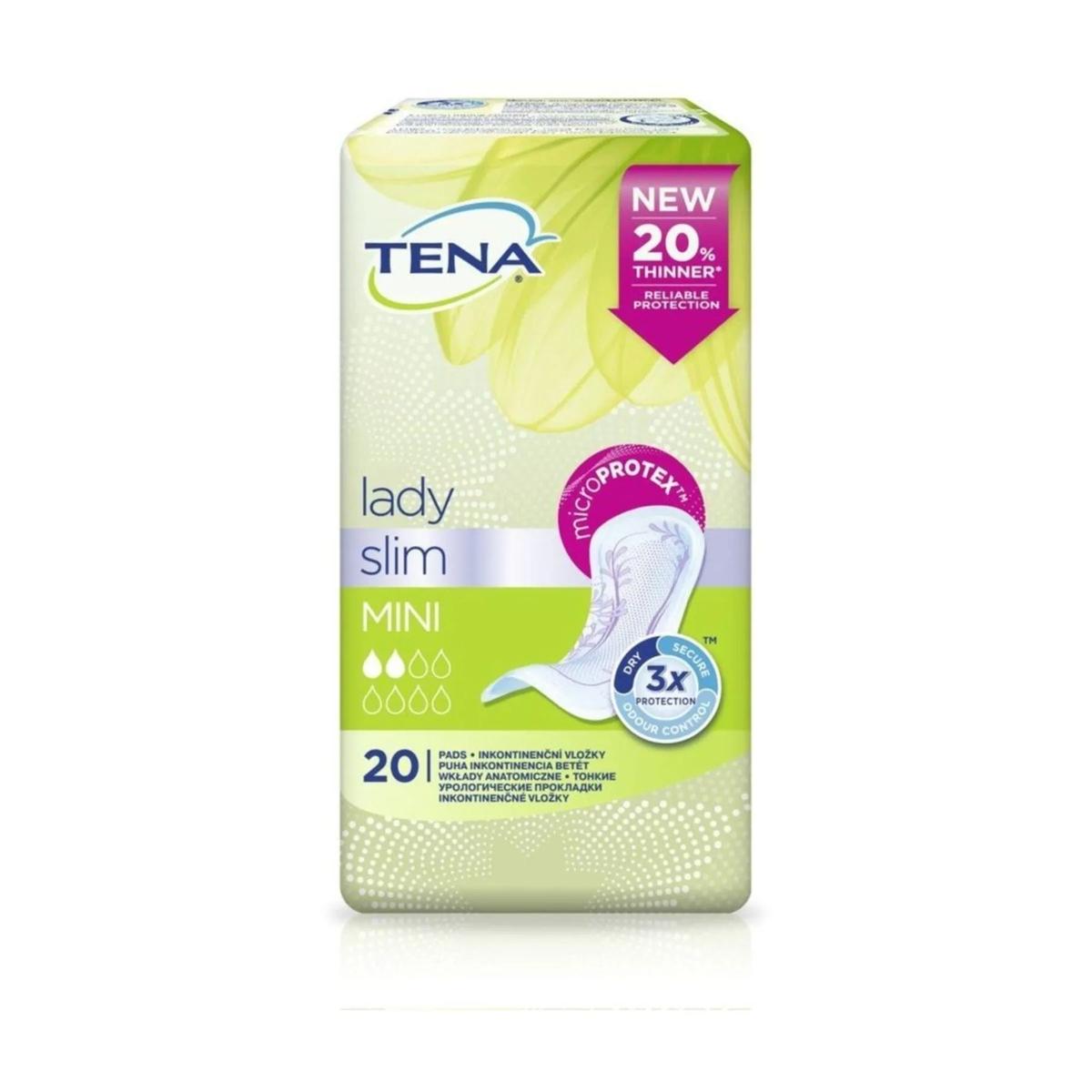 

Lady Slim Mini (2 Drops) Women s Bladder Pad 20 Pieces