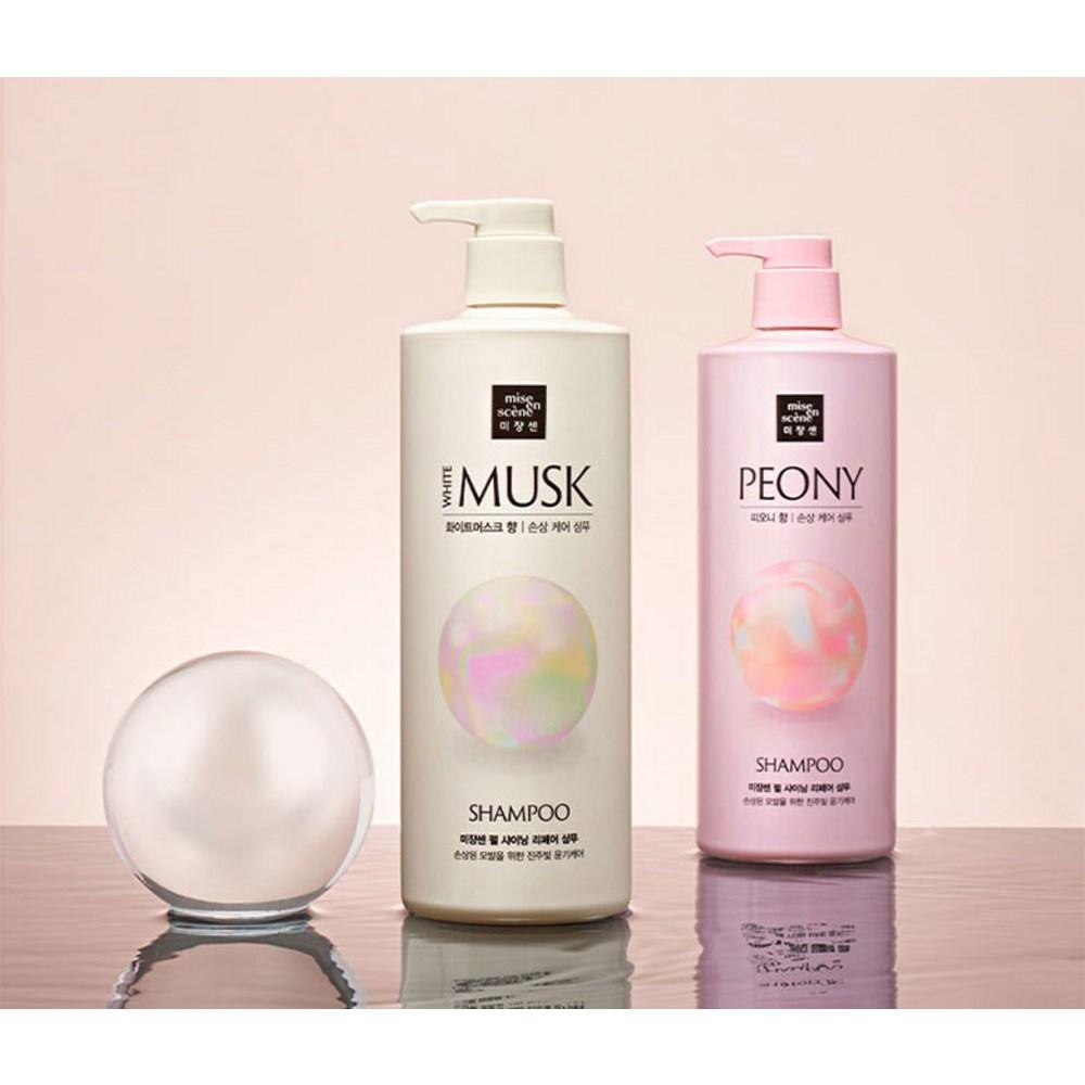 Mise-en-scène Pearl Shining Repair Shampoo White Musk Fragrance, 1L, 1 piece