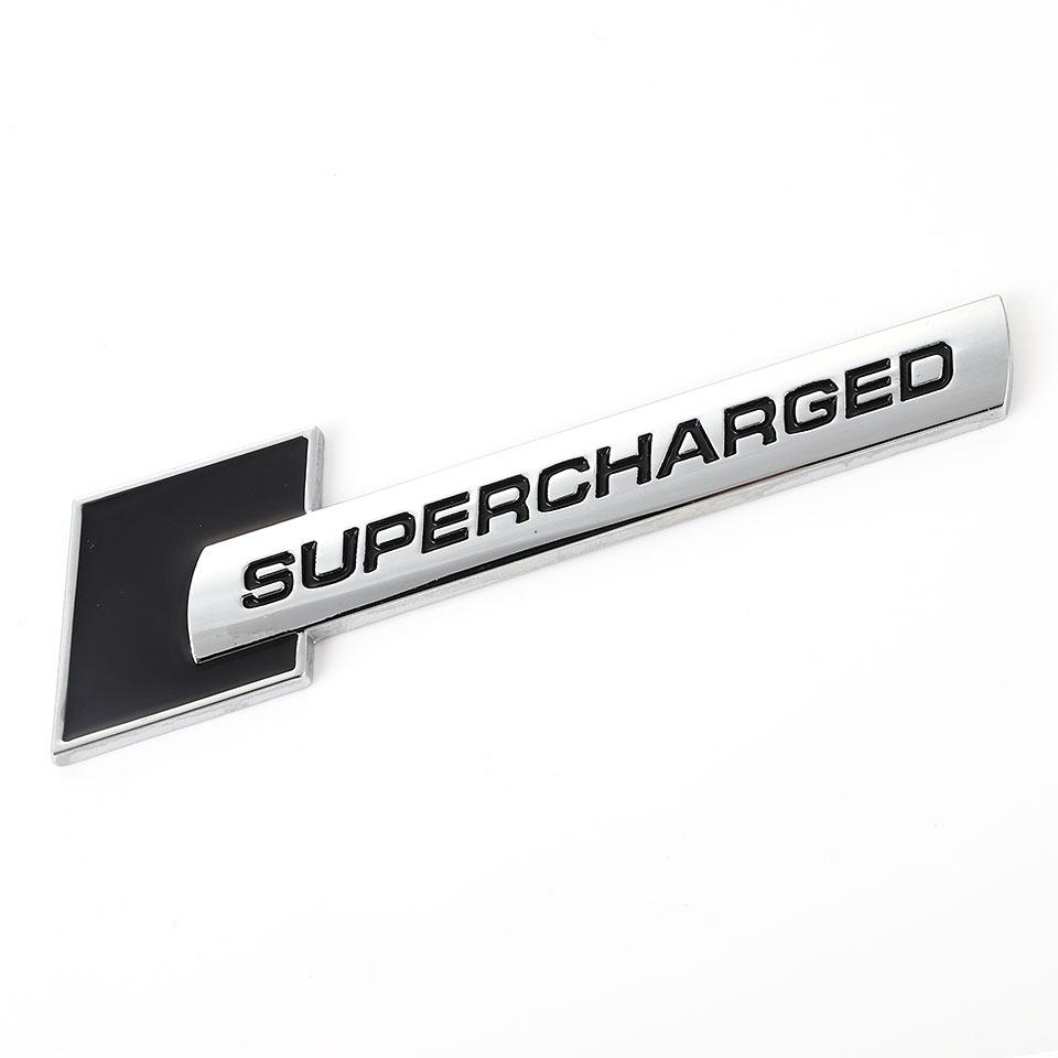3D Car Sticker Emblem Sport Auto Badge Decal for Land Rover Range Rover Supercharged Audi A3 A4 A5 A6 Q3 Q5 Q7 RS S3 S4 S5 S6 S8