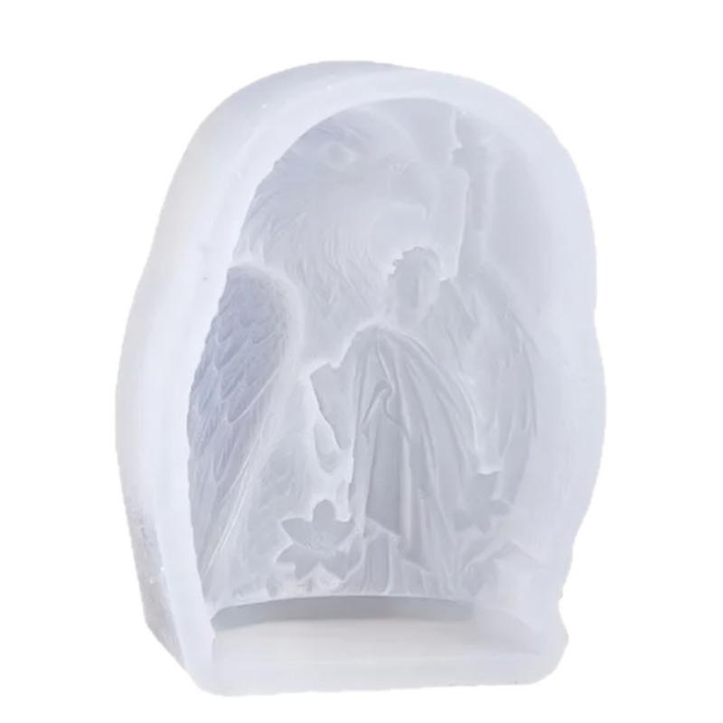 Detail Figure Goddess Silicone Mould for Handmade Candle Aromatherapys Stone and Crafting Projects