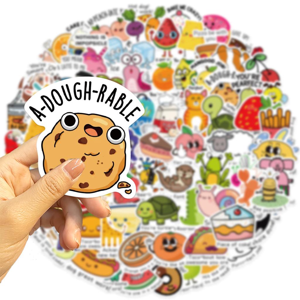 100/50PCS Funny Inspirational English Reward Student Graffiti Stickers for Bicycle Hand Account Pencil Case Decals