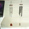 6 Tubes Metal Aluminum Wind Chime Large Wind Bell Pendant Wall Hanging Bells  Home Decoration