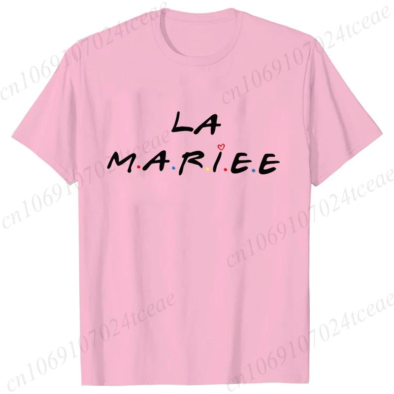 Team De La Marie Tshirt French Evjf Futur Bride Tees Girls Single Farewell Bachelorette Party Tees Bridal Wedding Party Shirt