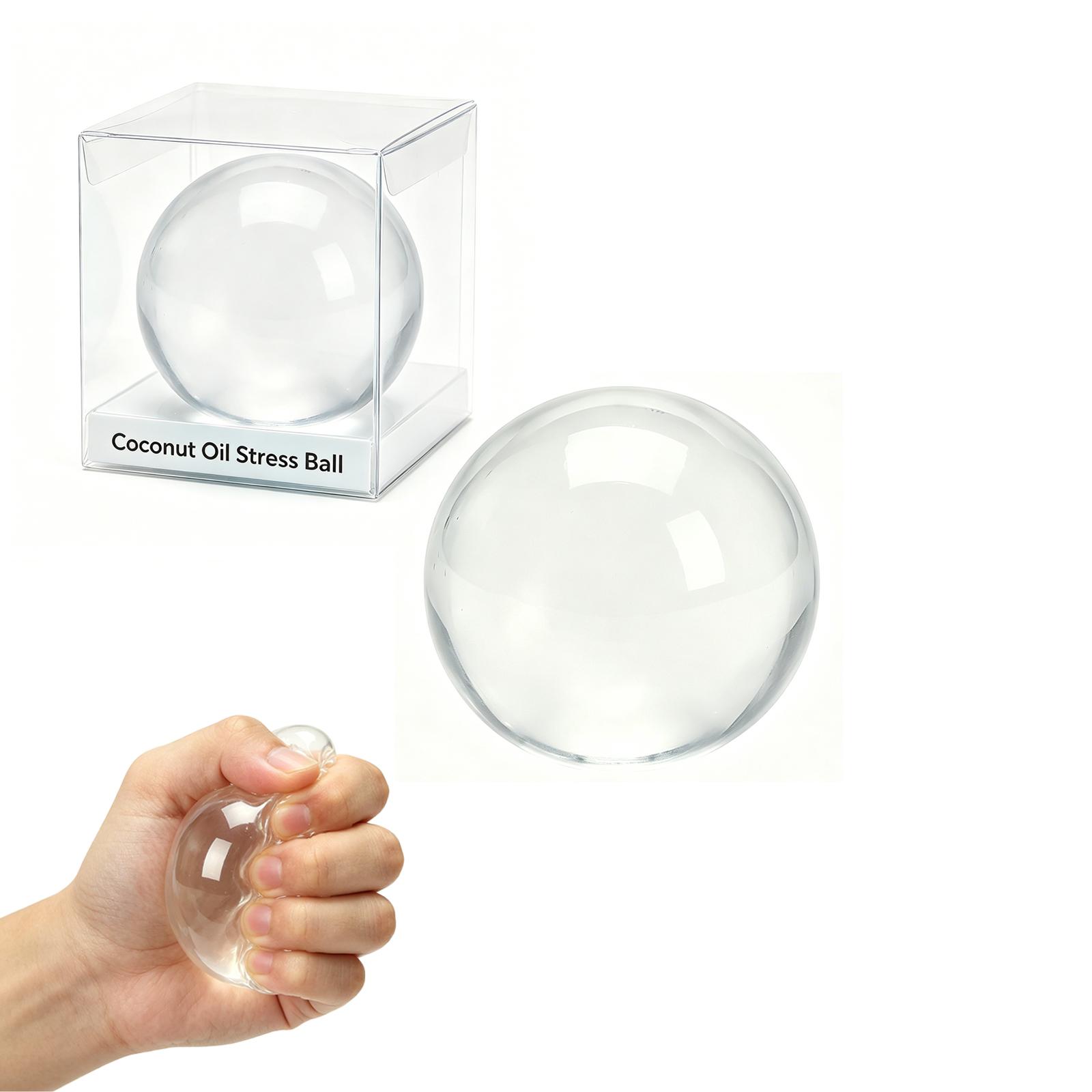 

Oil Stress Ball Round Squeezable Toy for Hand Exercise Desk Relaxation and Sensory Suitable for Adults and Children One Size