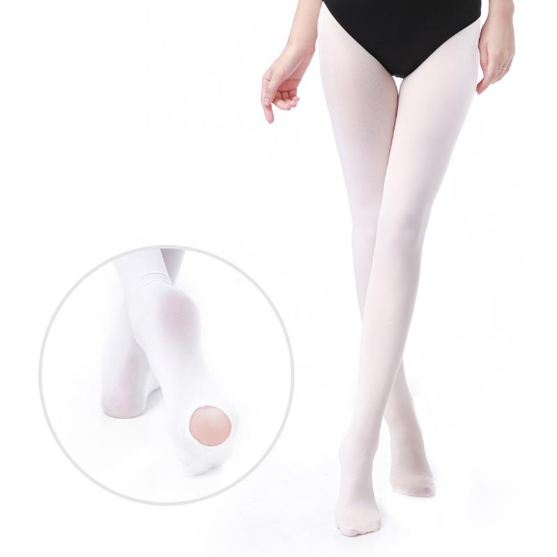 Girls Convertible Ballet Tights Seamless Ballet Dance Pantyhose