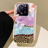 Leopard Cherry Fruit Vortex Texture Phone Case for Xiaomi 13T 14T 11 Lite Poco X5 M6 Pro X6 X3 Pro NFC C75 C71 C65 C61 M5S Cover