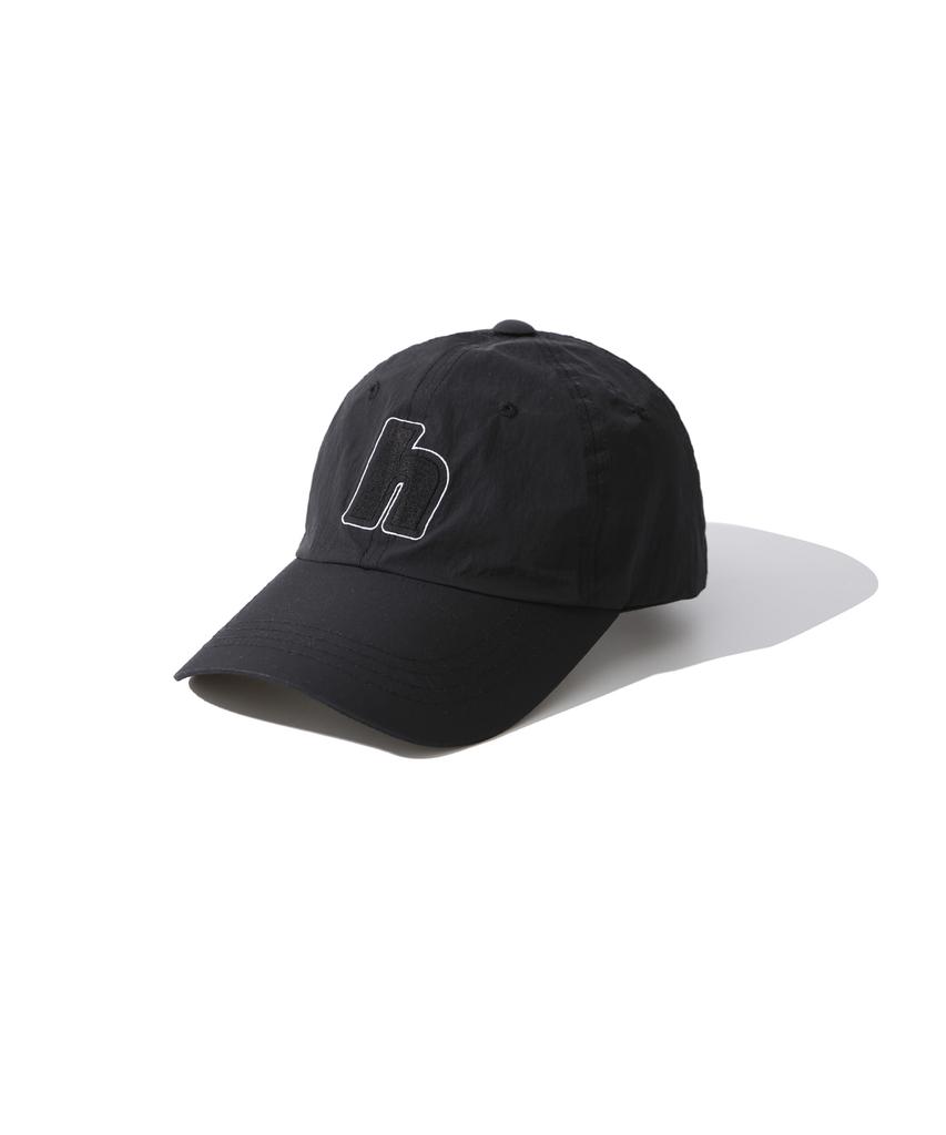 Haebeuopeudyuti H Logo 6-Panel Cap (Black)