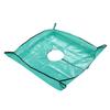 Landscape Tarp 7.8in Hole Water Proof Pruning Tarp with 4 Corner Buckle for Bush Shrub Tree Trimming
