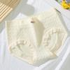 Fashion New Soft Women's Underwear Lace Student Briefs Sexy Cotton Lace Soft Comfortable Panties Briefs