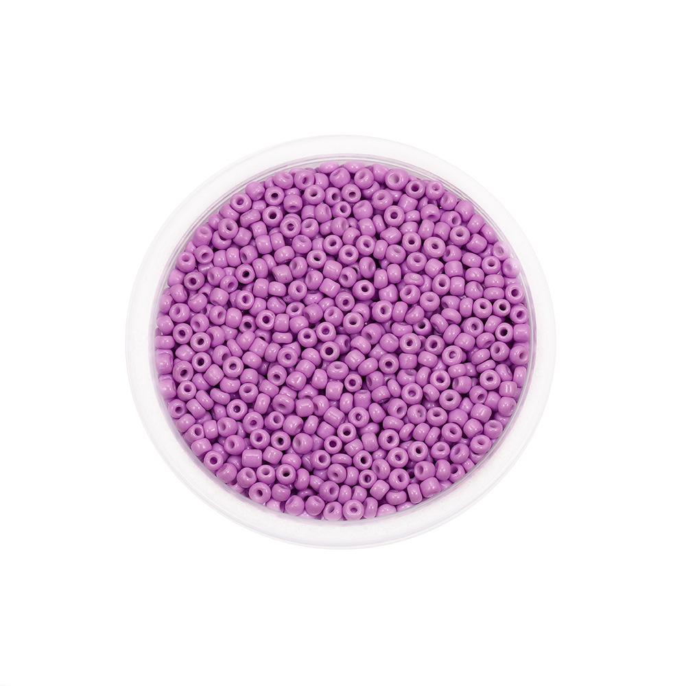 33-Color Solid Glass Beads for DIY Jewelry & Beaded Bracelets