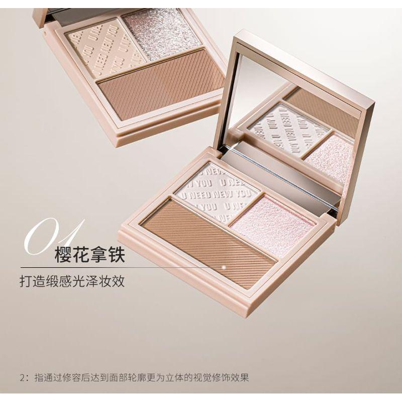 UNNY CLUB - Sculptural Highlight Shading Palette - 2 Types