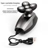 Digital Display Five-in-one Electric Shaver Multi-functional 5-Head Rechargeable Razor Full-body Washable Shaving Machine