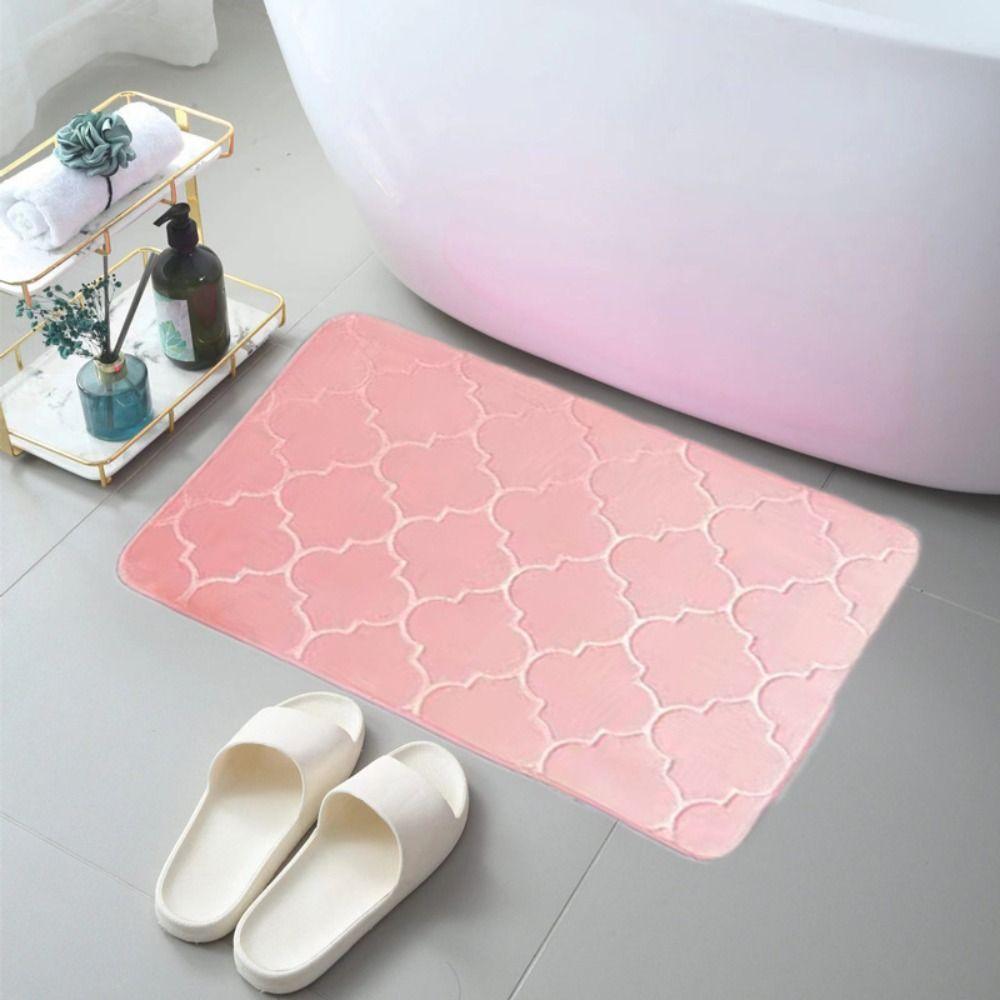 Water Absorption Bath Mat Carpets Bathtub Colorful Shower Doormat the