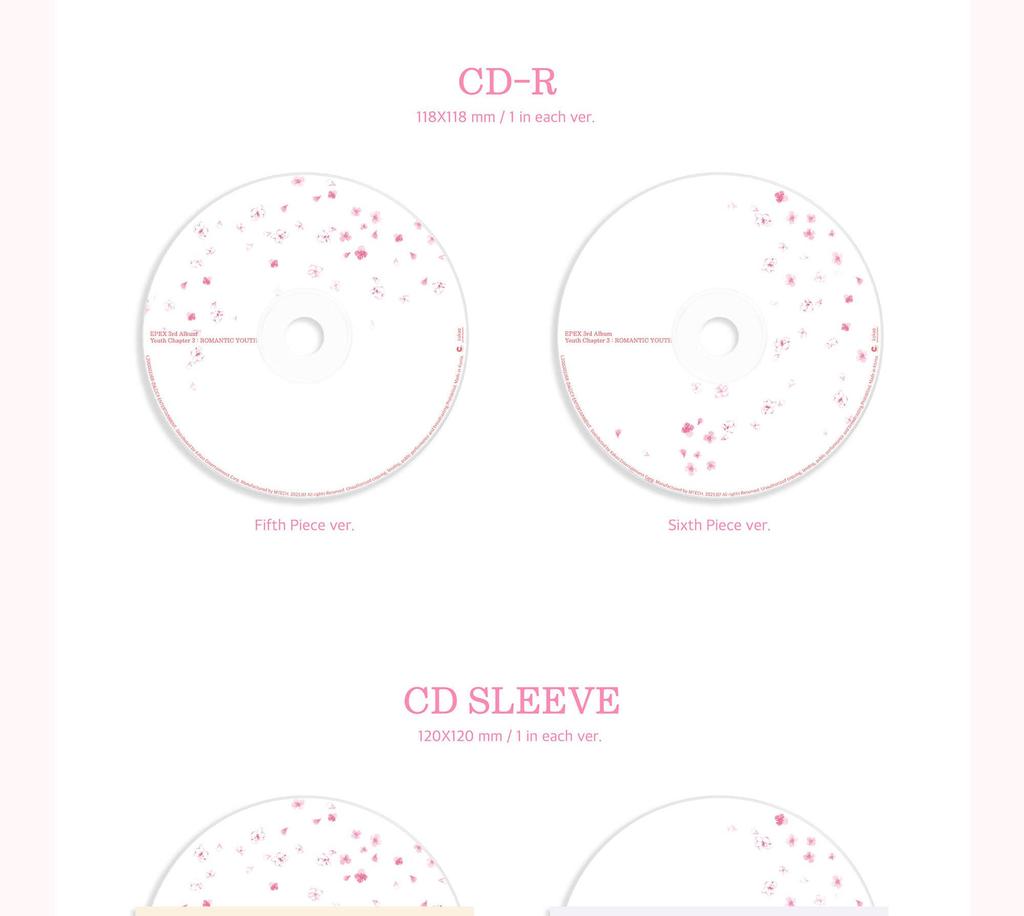 EPEX [Youth Cpater 3 : ROMANTIC YOUTH] 3rd Album