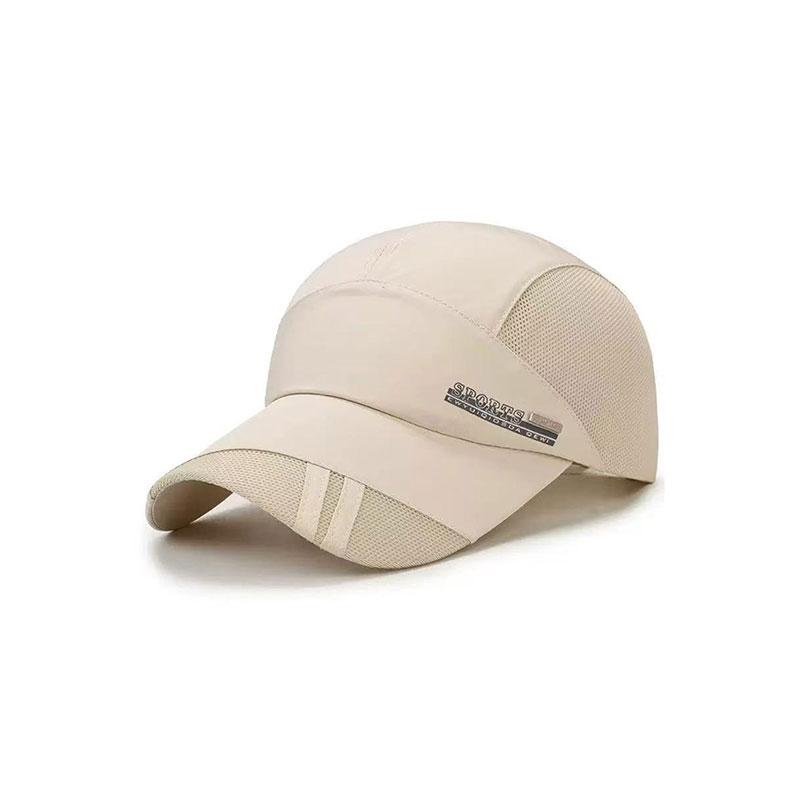 Atmungsaktive Netz-Sommerhut, Schnelltrocknende Outdoor-Sport-Sonnenblende Und Sonnenschutz-Baseballkappe