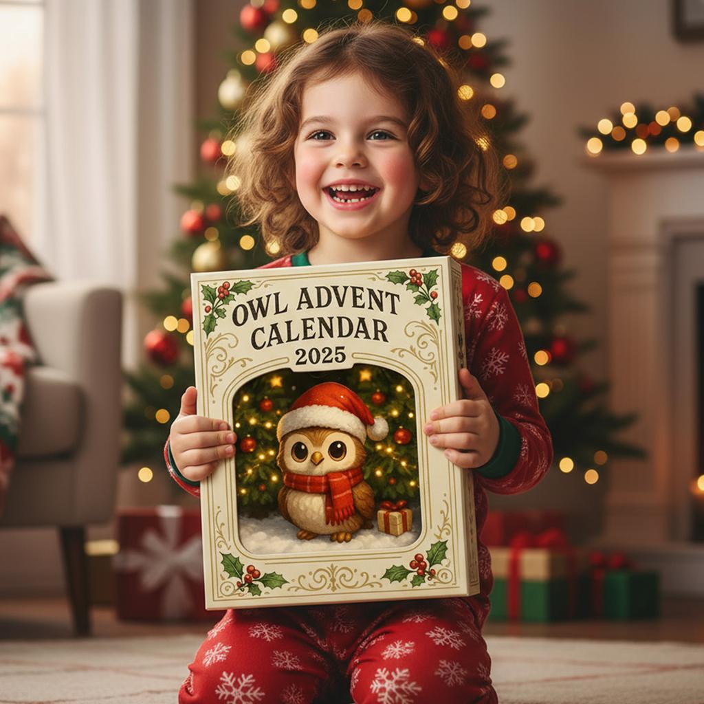 24 Days Christmas Countdown Calendar 2D Flat Christmas Ornaments Xmas Countdown Calendar Holiday Countdown Calendar Xmas Gifts