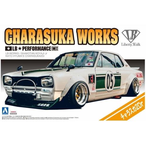 Aoshima Bunka Kyozai (AOSHIMA) 1/24 Liberty Walk Series No. 14 LB Works Charaska 2Dr Plastic Model