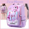 Cute Large Capacity Oxford Cloth School Backpack For Girls In Grades 2-6 Breathable And Wear-resistant Adorable Cartoon Pattern High Fashion Value
