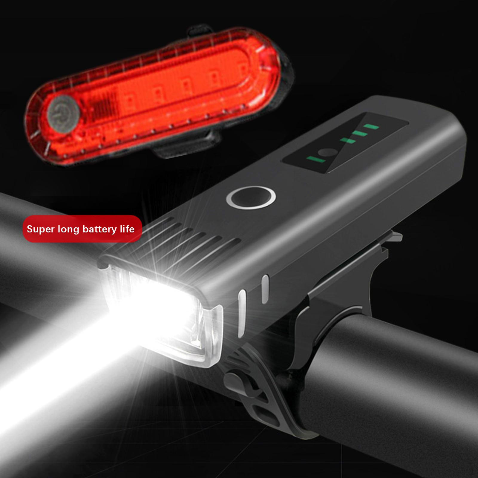 Bike Lamp Bicycle Light Intelligent Sensing Headlight Road Equipment Headlight Taillight