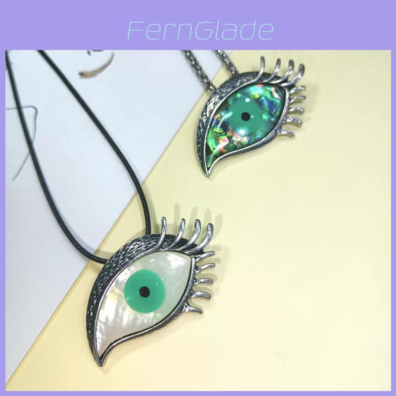 Shell Inlaid Telescope Eye Brooch Pin With Geometric Design For Unisex Fashion Accessories