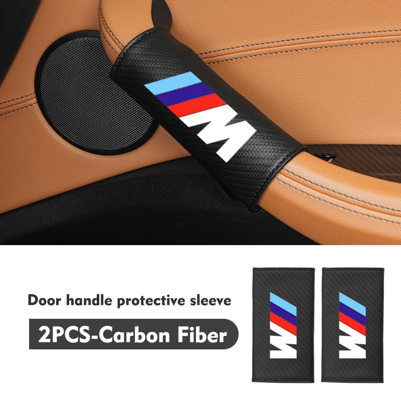 WCHT7 For BMW Car Door Handle Protection Cover Anti Scratch Protection Case Auto Accessories E70 E91 E30 G30 E53 M3 M5 X6 X4 X7 E92