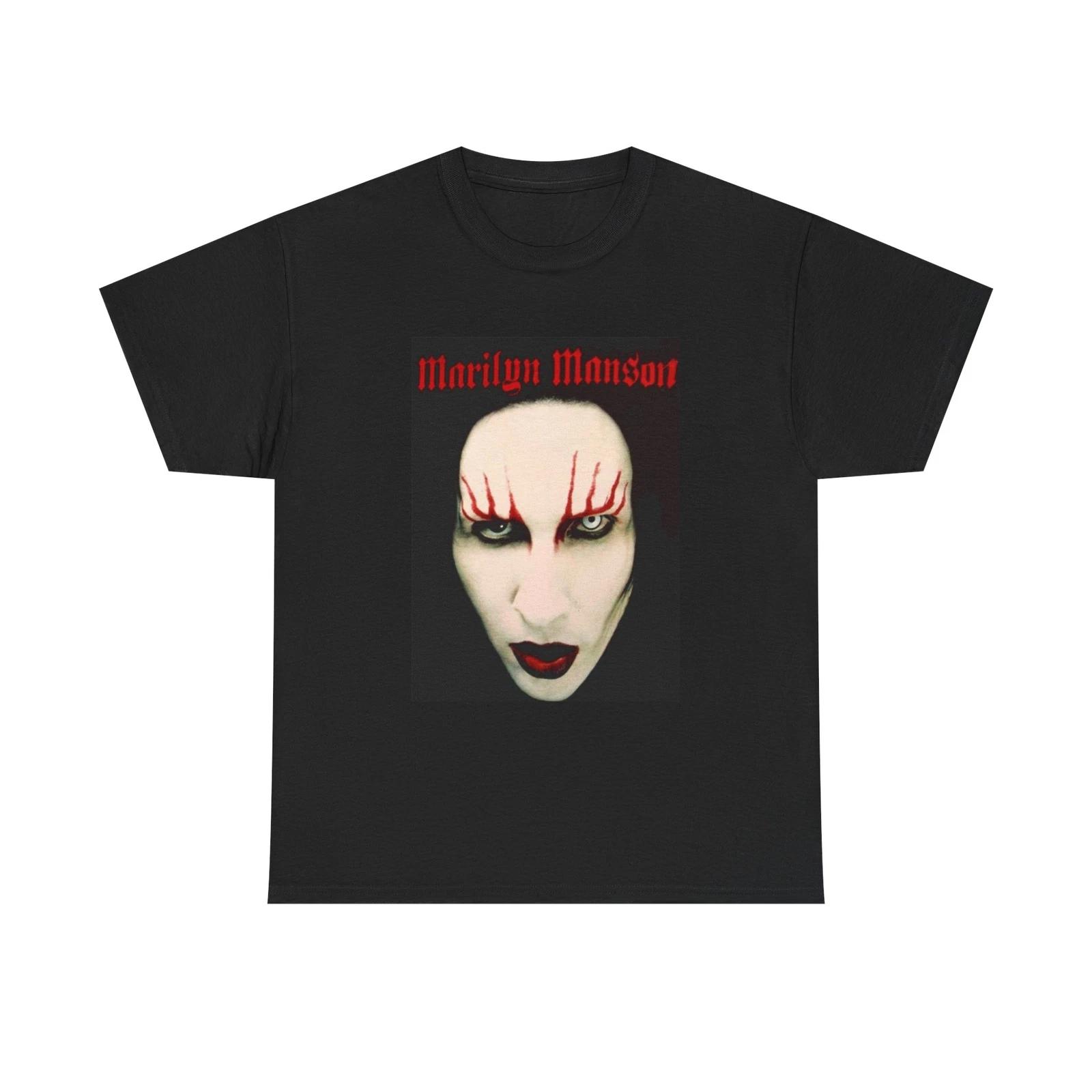 Men s and Women s T-shirts Marilyn Manson S
