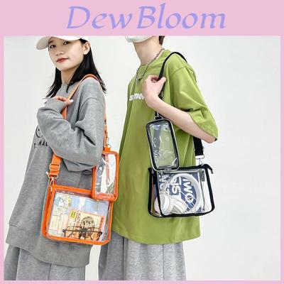 Pvc Transparent Crossbody Bag For Men Waterproof Fashion Travel Organizer