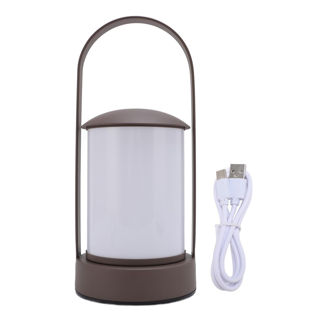 Tragbare kabellose Laterne Tischlampe Wiederaufladbare Outdoor-Tischlampe 3 Farben Touch Dimmbar Nachttisch