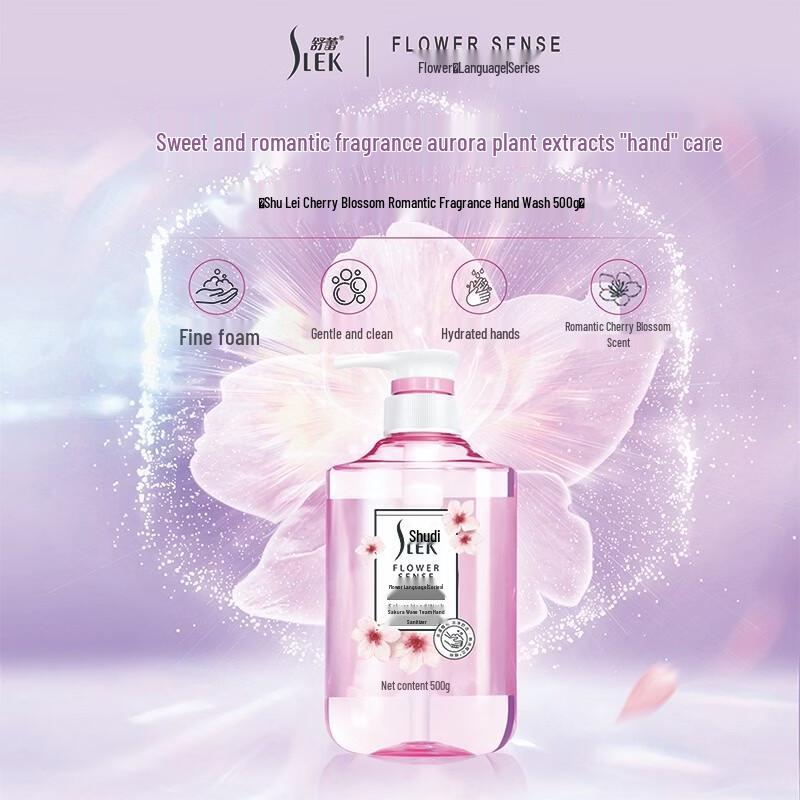 SLEK Sakura Romantic Fragrance Hand Wash Twin Pack