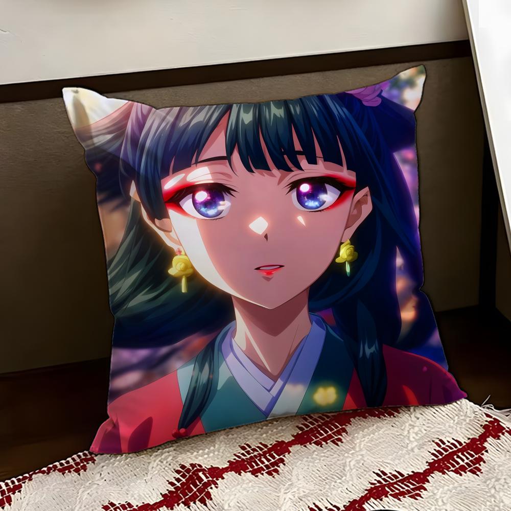 The AApothecary Diaries Anime Cushion Cover Reversible Soft Durable Pillow Cover Home  Car MultiScene Use for Daily Comfort