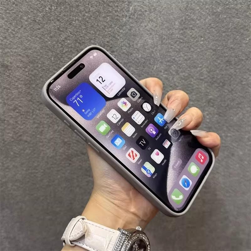Applicable To iPhone17promax Lens Holder, Mobile Phone Case, Apple 16 Magnetic Suction, Heat Dissipation, Breathable Mesh Protective Case.