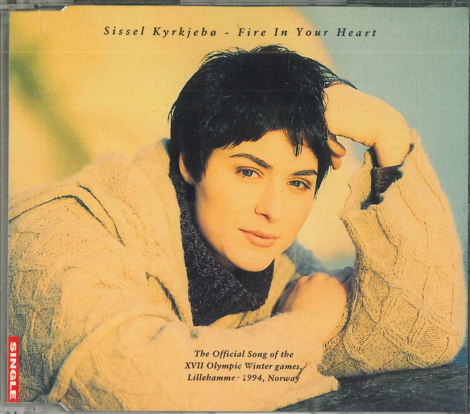 

CD SISSEL KYRKJEBO - Fire In Your Heart 8584602 MERCURY Japan Pop Used