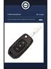 CWTWB1G767: Compatible 3-button Renault Car Remote, 433MHz Frequency, 4A Chip.