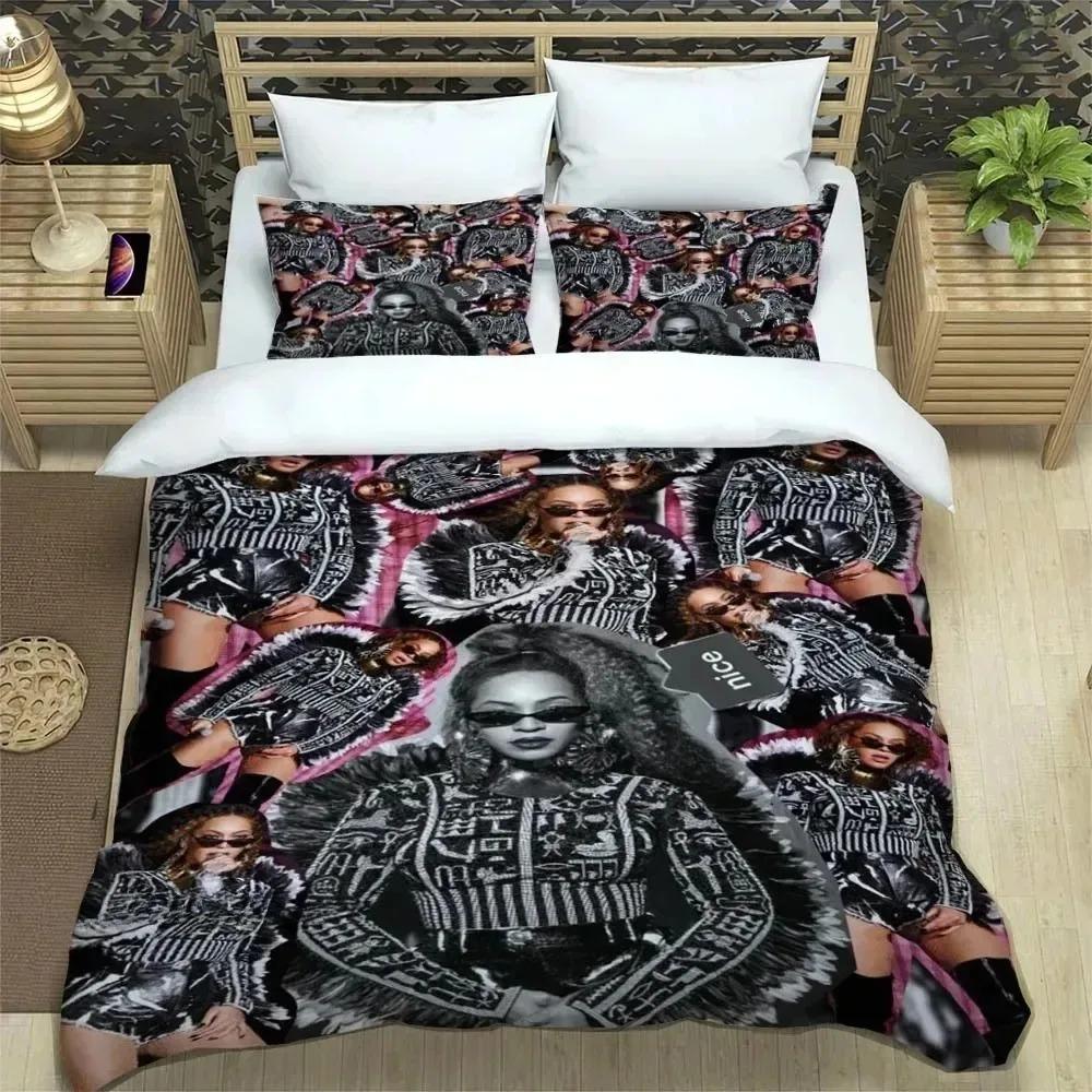 Comforter Beyonc Giselle Knowles Bedding Set Adult Boys Girls Bedroom Decoration Single Double Large Size