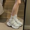 Super good-looking sports dad shoes versatile bag head summer new breathable hollow mesh platform sandals women